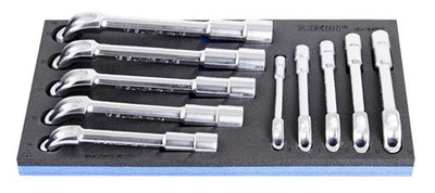 Set di chiavi a bussola doppie con inserto Unior 964 18asos