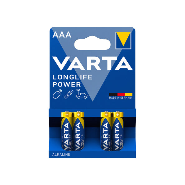 Varta aaa longlife power alkaline batterijen (10x 4 stuks)