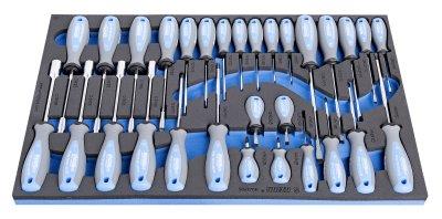 Juego de destornilladores embutidos Unior 964 33sos