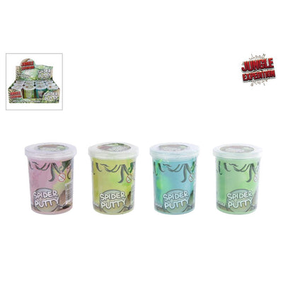 Jungle expedition putty 115gram met spin glow in dark 7,5cm