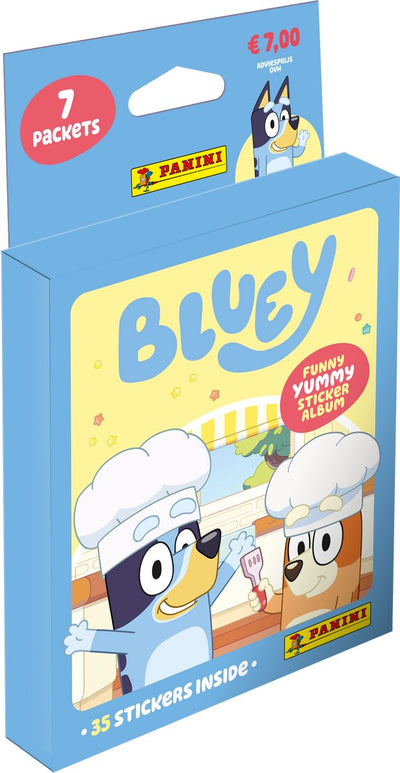 Panini – blu blister 3 – cartoncini da collezione – 35 figurine
