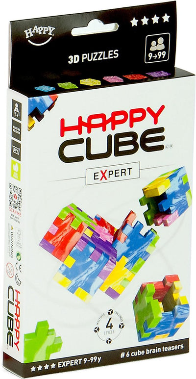 Smart games - happy cube expert - 6 puzzles - 3d