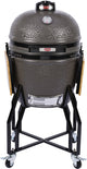 Grill guru kamado barbacoa original grande ø47cm ø18.5inch - completa - gris