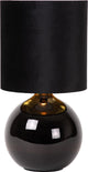 Lucide esterad - lampada da tavolo - ø 24 cm - 1xe14 - nero