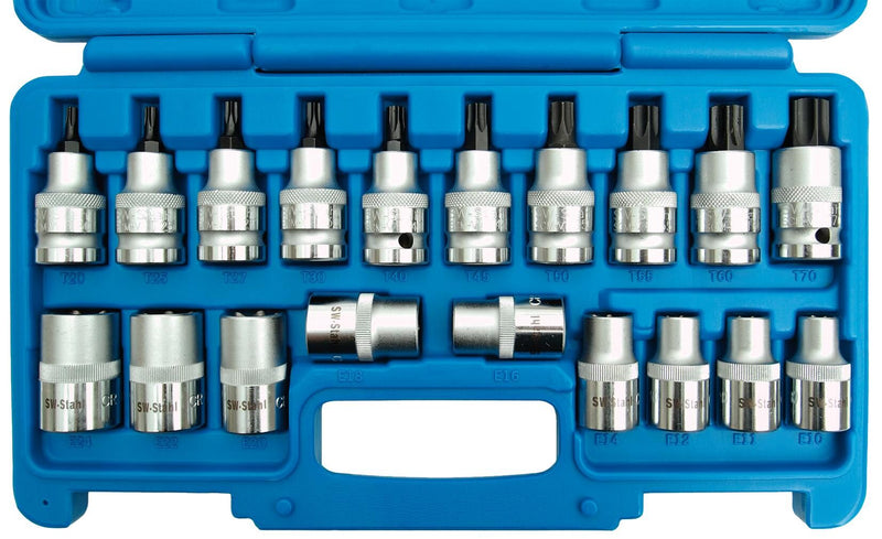 SW Stahl Profi-Torx Inserts 16 parti