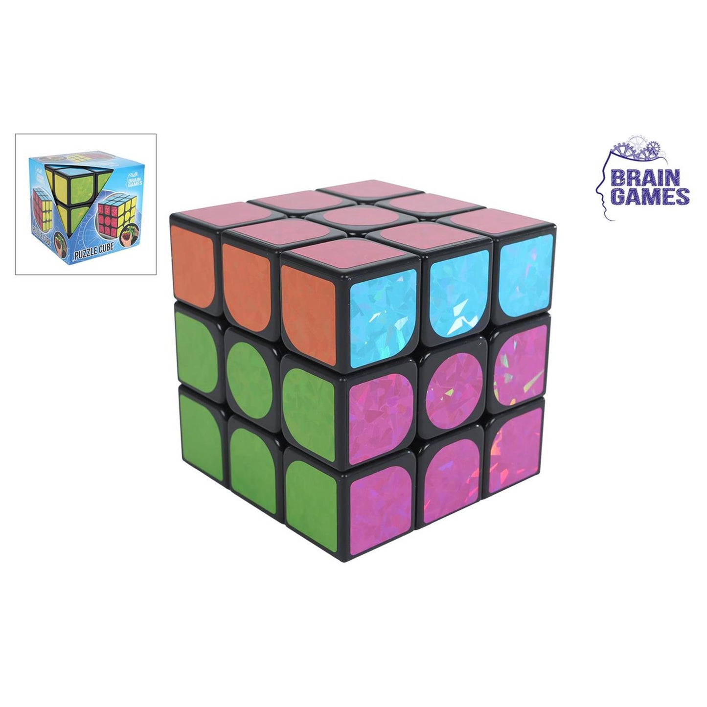 Juegos mentales cubo rompecabezas 10cm