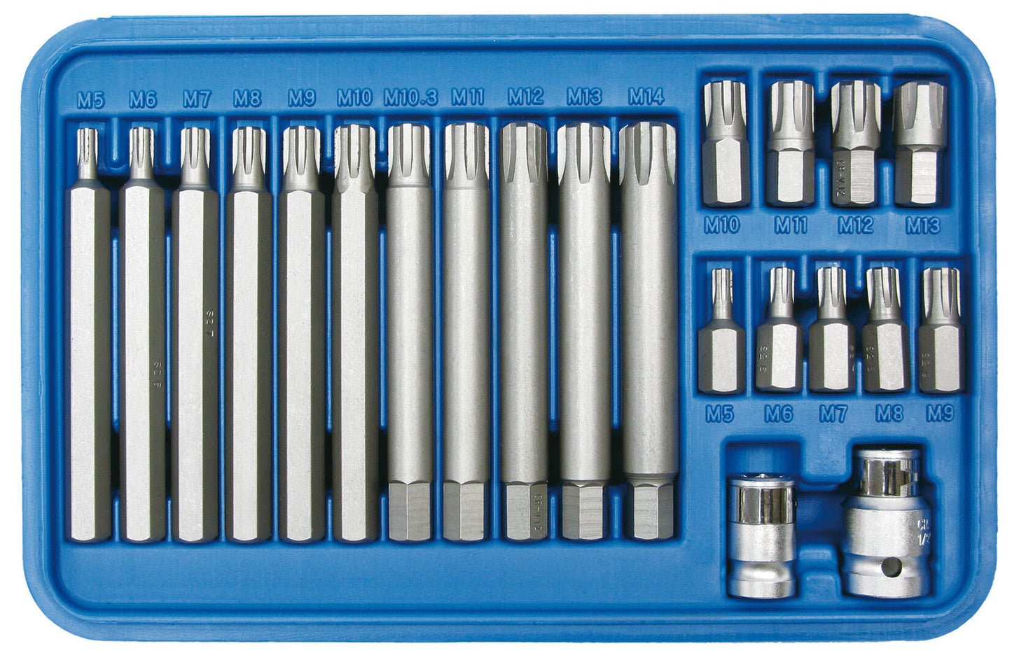 SW Stahl Ribe Imposta 22 pezzi. Acciaio M5-M13 SW