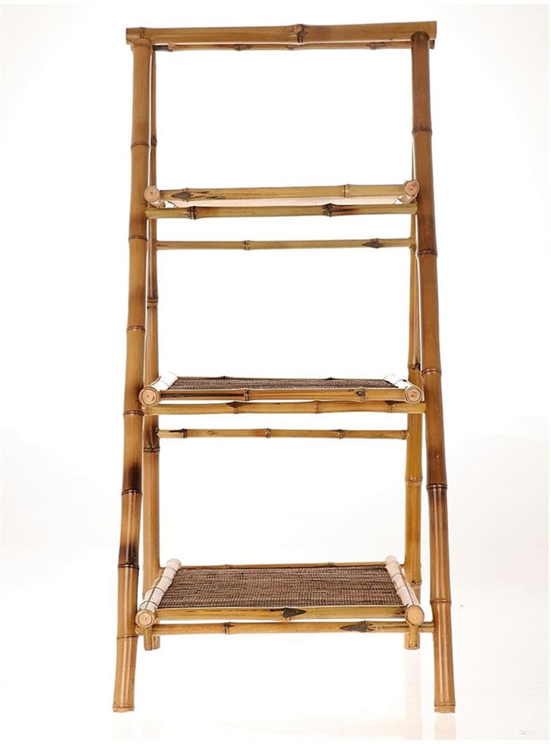 Hbx natural living etagere bamboe 45x47x100cm