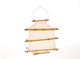 Lanterna con paralume Hbx Natural Living 32x32x30cm