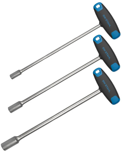 SW Stahl T-Grip Socket Set 3 Herramientas