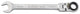 Llave combinada con carraca flexible Unior 161 2 8