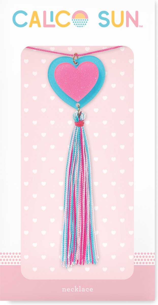 Calico sol alexa collar corazón