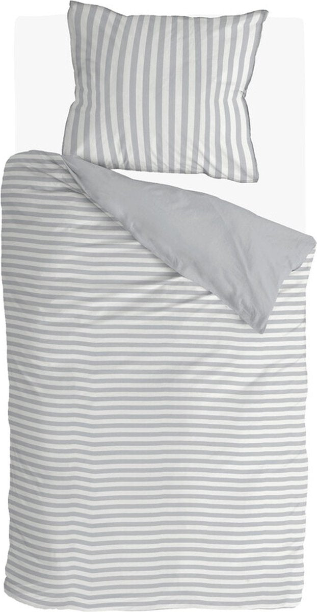 Copripiumino Walra morbido accogliente - 140x220 - 100% cotone (bci) - grigio