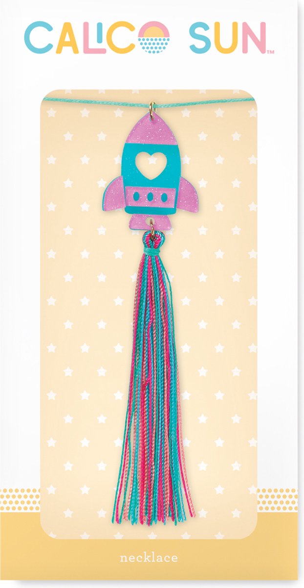 Calico sol alexa collar cohete