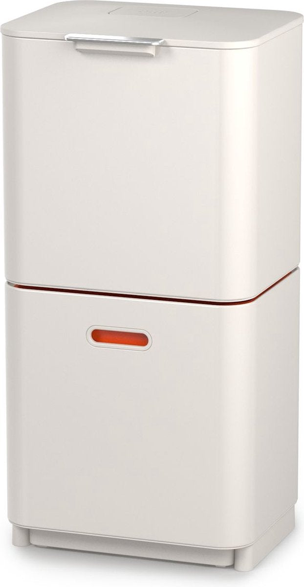 Totem portarifiuti intelligente Joseph Joseph max - 60 l - bianco pietra
