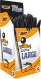 Bic cristal grande - 0,42 mm negro - 50 piezas