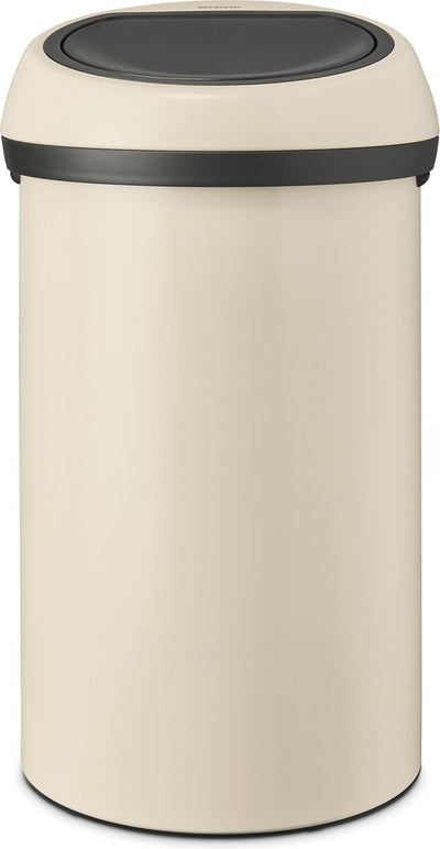 Pattumiera Brabantia touch bin - 60 litri - beige tenue