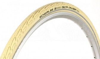 Schwalbe Delta Cruiser Plus Creme 28x1.40 37-622 Riflessione