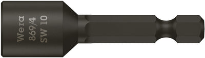 Wera steckschlüsseleinsatz 869 4 bits insert 10mm 869 4 1 4