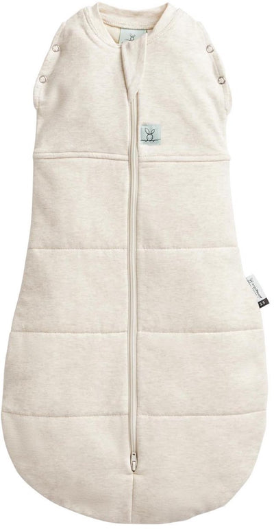 Ergopouch cocoon swaddle sleeping bag - 2.5 tog - baby sleeping bag - swaddle sleeping bag - sleeping bags - 6-12 md - oatmeal marle