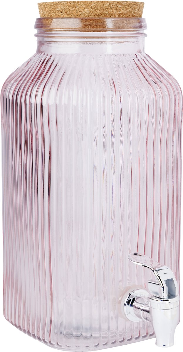 Dispenser di succo Raya accogliente e trendy - 3l35 - rosa