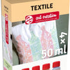 Talens Art Creation Textile Paint Pastel 4x50ml