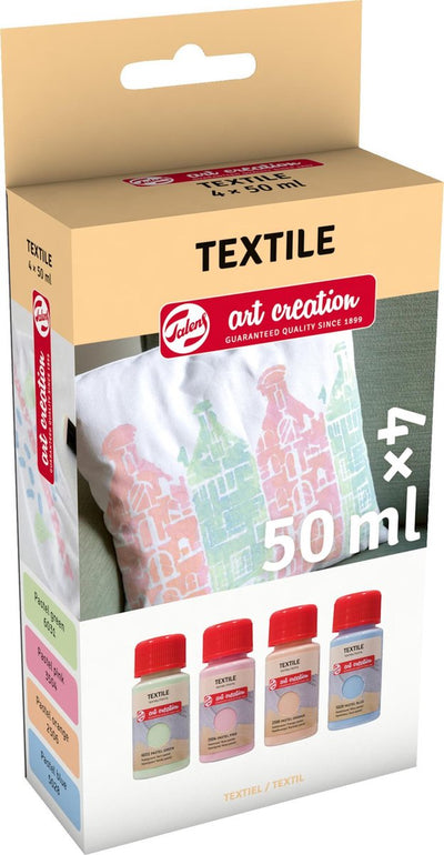 Talens Art Creation Textile Pint Pastel 4x50ml