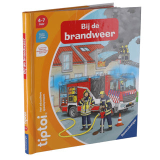 Ravensburger tiptoi® boek bij de brandweer