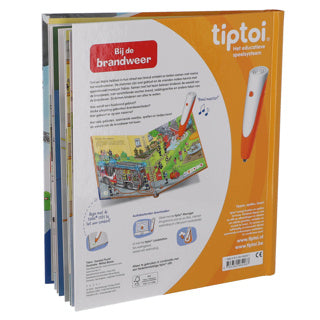 Ravensburger tiptoi® boek bij de brandweer