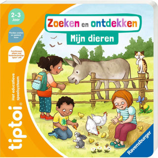 RAVENSBURGER Tiptoi Ricerca del libro e ID My Animals