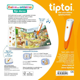 Ravensburger tiptoi boek zoeken en ontdekken: mijn dieren
