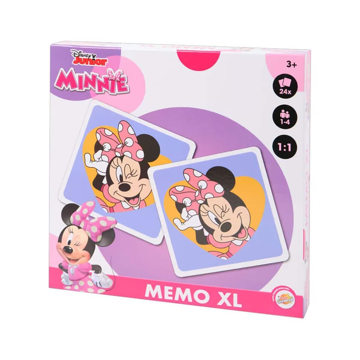Intro Disney Minnie Mouse Fun Memo Game XL 24 pezzi