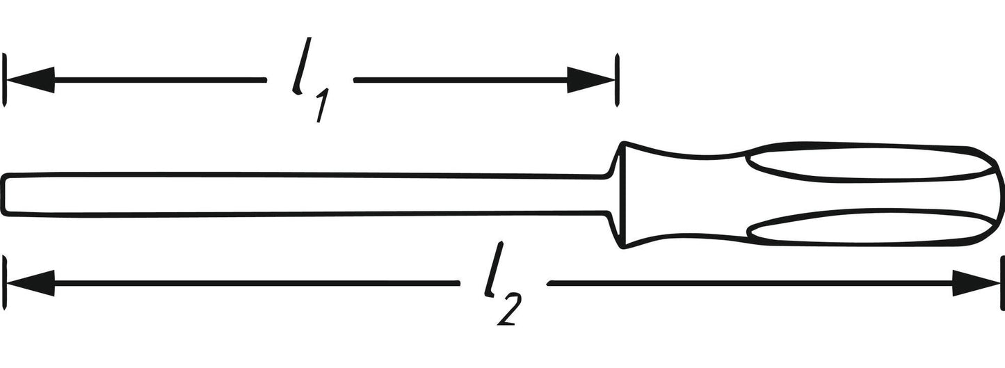 Destornillador hazet flexible 10 mm