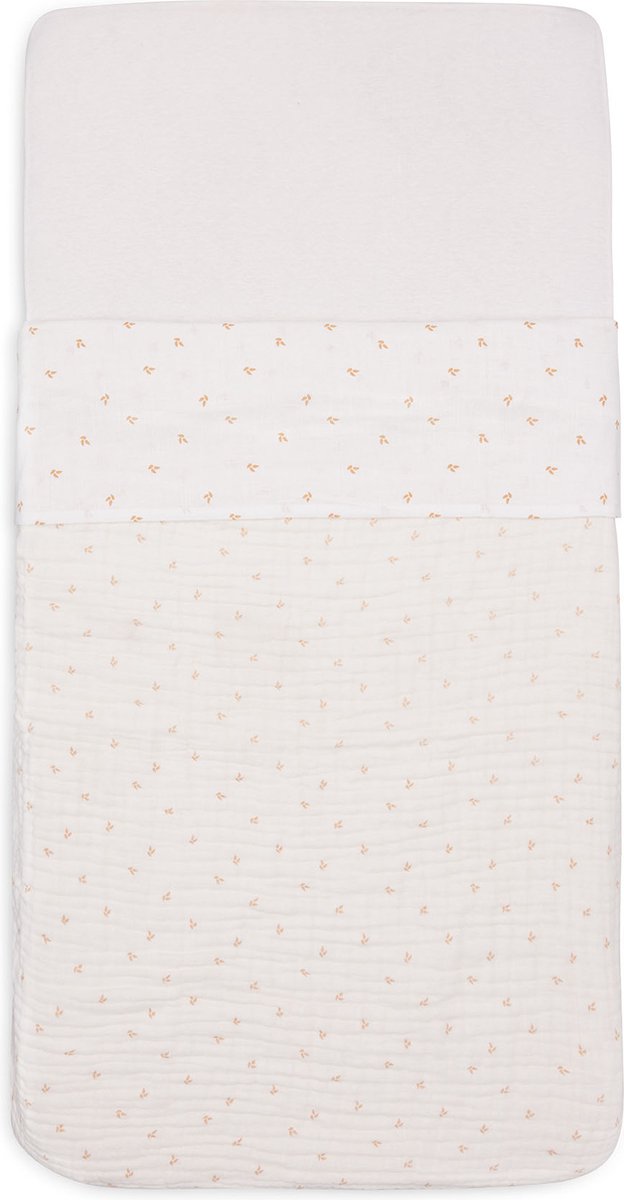 Lenzuolo per culla Jollein - 75x100 cm - raccolto