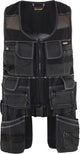Blåkläder blaklader x1900 chaleco de trabajo 3119-1310 - negro - m