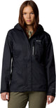 Columbia pouring adventure™ iii jacket women's jacket - black - size l