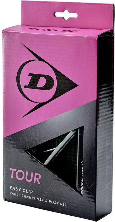 Dunlop - Ping pong - Set di pali per rete da tour