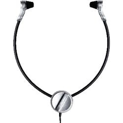Auriculares Grundig 568 negros y plateados