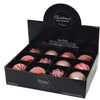 Decoris bolas de navidad mezcla de vidrio ds a 12 piezas rosa