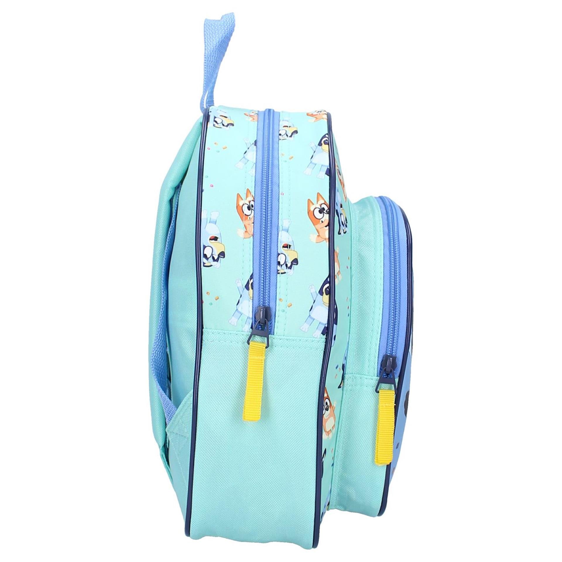 VADOBAG Bluey Backpack Best Friends Fun Blue