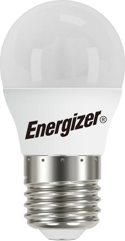 Energizer energy-efficient LED ball lamp -E27 - 4.9 watt - warm white light - not dimmable - 5 pieces