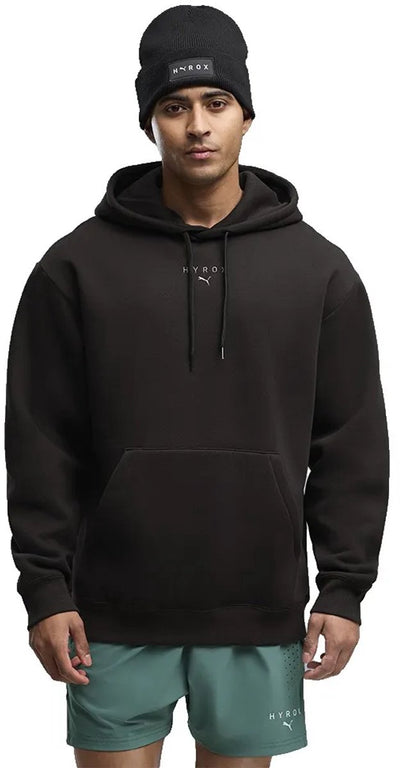 Puma x hyrox heavyweight hoodie black l man
