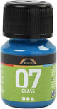 Pintura de vidrio permanente - turquesa, 30 ml