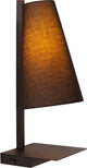 Lucide gregory - lampada da comodino lampada da parete - 1xe27 - con presa di ricarica USB - nera
