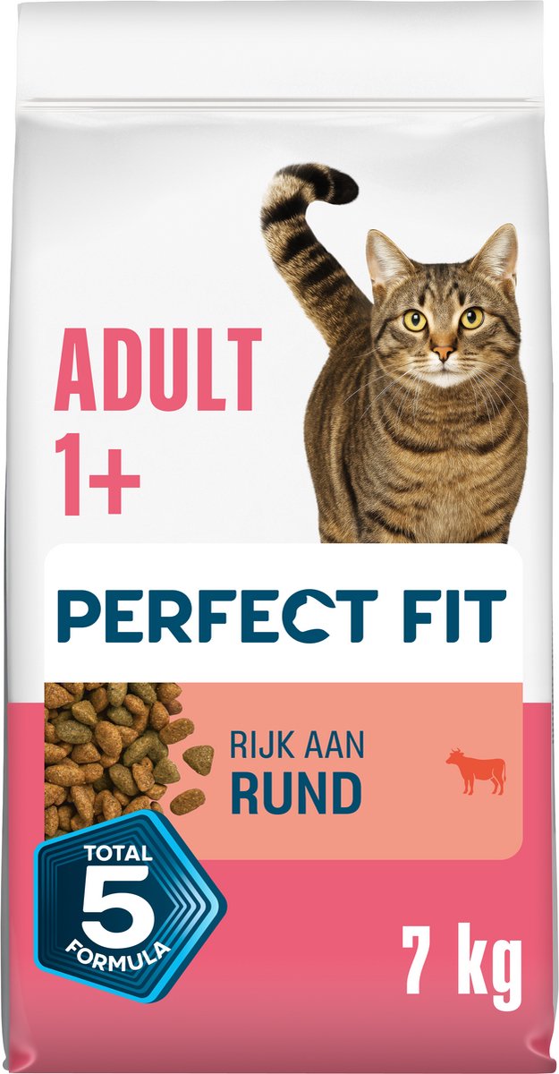 Cibo per gatti perfetto - adulto - manzo - 7 kg