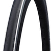 Banda plegable Schwalbe One V-Guard 28 x 1.00 25-622-Black con una franja blanca