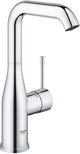 Rubinetto lavabo Grohe essence - bocca alta girevole - con scarico click (push open) - risparmio idrico