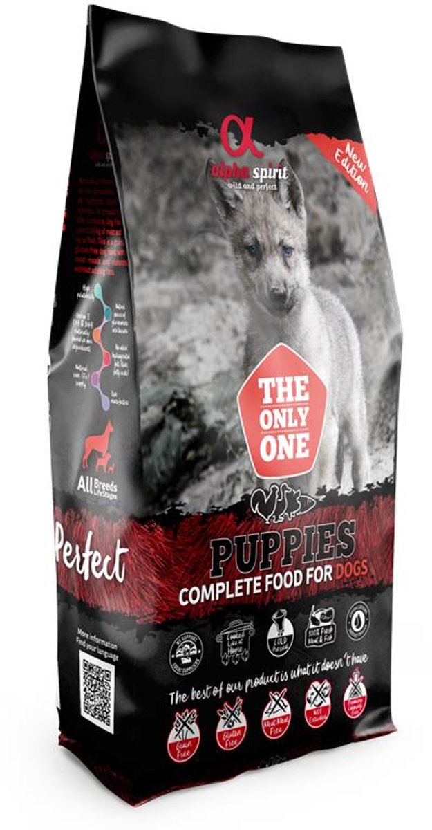 Alpha Spirit Cachorros Cachorros Multiproteico El Unico Alimento Natural Para Perros | 12