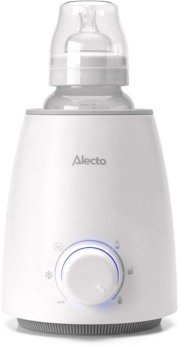Scaldabiberon Alecto - adatto a tutte le bottiglie comuni - 500 W - bw800 - bianco