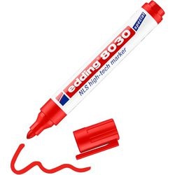 Edding 8030 nls high-tech marker red | 10 pcs